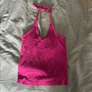 Old Navy Fuchsia Halter Top